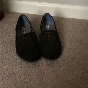 Dr. Scholl’s Be Free Black suede loafers